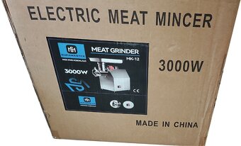 Výkonný elektrický mlýnek na maso 3000W 2 šajby 2 nože - 9