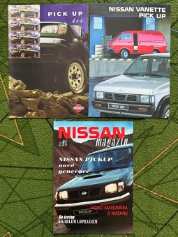 Nissan Terrano a Nissan Pick Up prospekty, katalog - 9