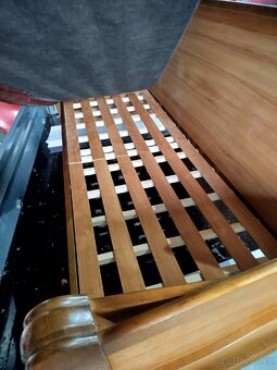 Pohovka gauč Aneta II pravá kůže + masiv - 9