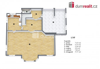 prodej vily 433m2, pozemek 1.424 m2, Na Dlážděnce, Troja, P - 9