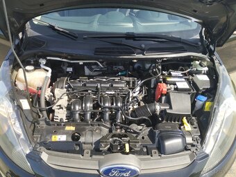 FORD FIESTA 1,2 2X KOLA, 60KW,VELMI PĚKNÝ STAV. - 9