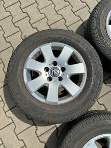 Kompletní alu VW T5 5x120r16+215/65r16 letní Continental - 9
