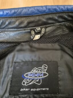 Kožená buna + kalhoty, moto kombinéza Padana - 9