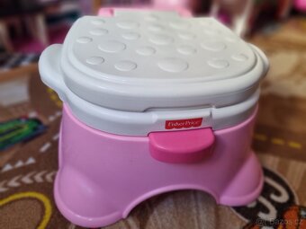 Dětský interaktivní záchod 3v1 fisher price holčicka - 9