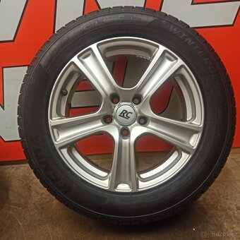 ALU kola Brock 5x114,3 + zimní pneu 225/55 R17 - 9