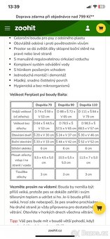 Bouda pro psa plastová Ferplast Dogvilla 110 - 9