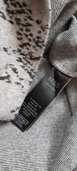 M&S elegantní úpletové midi šaty s rozparky - 9