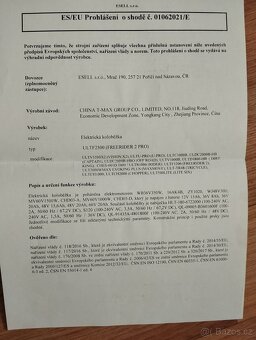 Elektrokoloběžka 2000 W offroad - 9