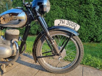 Jawa 250/11 pérák 1948 s TP po kompletní renovaci. - 9