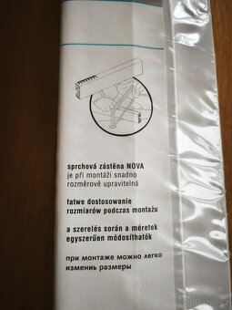 Sprchová zástěna Nova Point 110/80 x 185 - 9