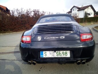 Porsche 911 997 4S 3.8 Cabrio Turbo paket Sport Chrono paket - 9