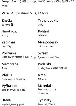 Zimní trekové boty - 9