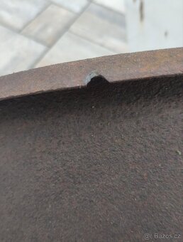 Starožitná výlevka litinová - 2 kohouty - 9