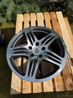 Porsche 911 alu kola r19 5x130 turbo dvourozměr - 9