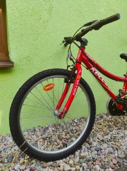 Značkové dětské kolo KELLYS 24" (ČERVENÁ) - 9