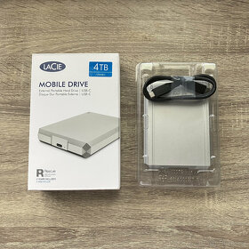 HDD LaCie Mobile Drive 4TB, 2,5", USB 3.1. typ C - 9