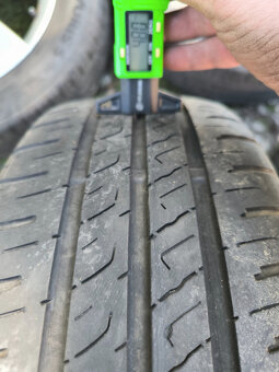 4x originalní alu škoda (5x100) letní 185/60 r15 - 9