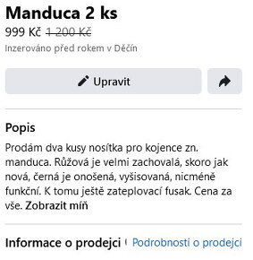 Manduca 2 ks - 9