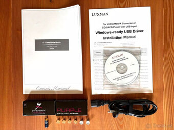 CD SACD přehrávač Luxman D-05u včetně upgradu, originální ba - 9
