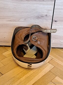 Přilba na veterána, retro přilba- CASSIDA JAS PARDUBICE č. 1 - 9