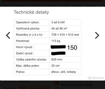 Litinová kamna Morsø 3140 - 9