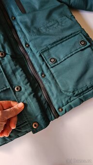 Tmave zelená zimní bunda Reserved -vel. 110 - 9