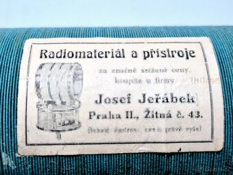 Česká rádio krystalka Josef Jeřábek, rok 1925 - 9