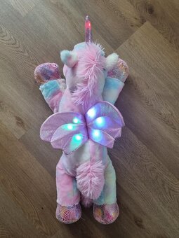 Plyšový jednorožec 60cm - svítí a hraje - 9