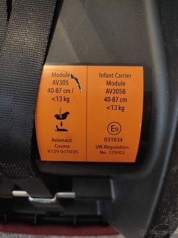 Autosedačka AVIONAUT Cosmo Red - 9
