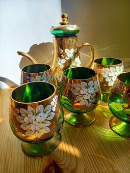 Novoborské sklo zelené - 9