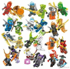 Figurky Ninjago (24ks) typ lego 1 - nove, nehrane - 9