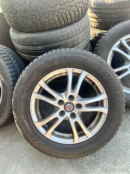 Alu kola se zimními pneu 215/60 r16, 5x112 - 9