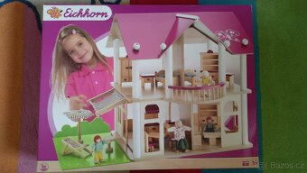 Eichhorn dřevený domeček pro panenky - 9