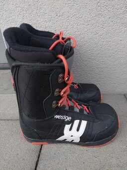 Snowboard ATOMIC REVIVAL, 140 cm + boty WESTIGE - 9