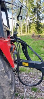Vyvážečka, vyvážecí vlek, hydraulická ruka, jeřáb - 9