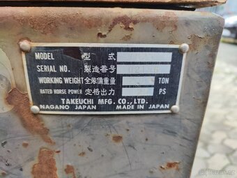 Takeuchi TB25 - 9