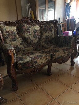 Starozitna sedací souprava - 9