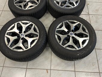 Originální ALU kola Subaru Forester pneu 6mm - 9