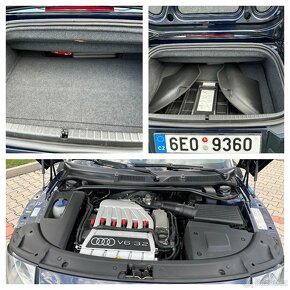 Audi TT Cabrio, 3.2 quattro, VR6, DSG, servis, top stav - 9