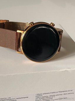 Dámské Smart hodinky Huawei Watch GT2 Refined gold - 9