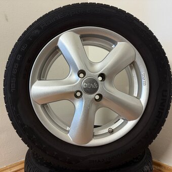 DACIA LOGAN/SANDERO 4x100 R15 ET40+LETNÍ 185/65R15 6/5mm - 9