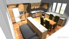 3d návrhy,vizualizace kuchyní a vestavných skříní online - 9