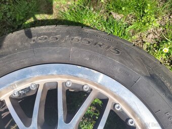 Sada alu kol DOTZ 15" 5x114,3 + Sava Intensa HP 195/65 R15 - 9