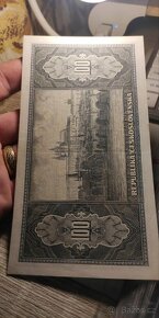 Masaryk 100 korun 1945 Neperforované - 9