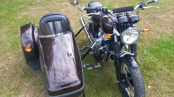 Sidecar Royal Enfield Continental 650 + Velorex - 9