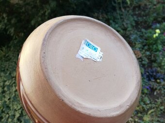 DŽBÁN glazovaný - značeno DÍLO - ruční práce - 9