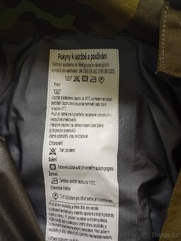 Goretex kalhoty AČR,  vojenské, uniforma maskáče AČR - 9
