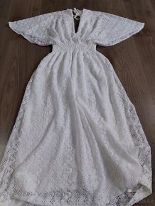 Romantické krajkované šaty XS - L - 9