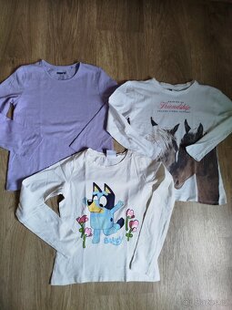 Dívčí oblečení, velikost 134/140 - 9