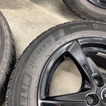Alu kola Škoda 16”, Zimní 6mm 205/55 R16, 5x112, Octavia II - 9